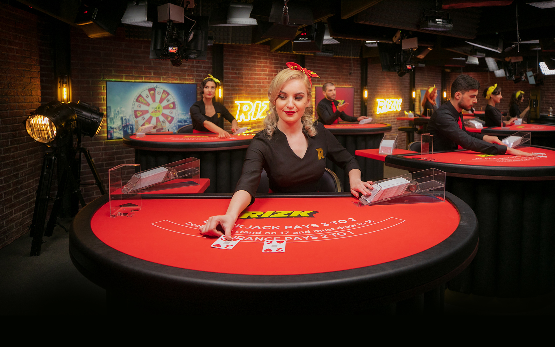 Rizk launches new live casino studio powered by Evolution Gaming | GiG -  Gaming Innovation Group
