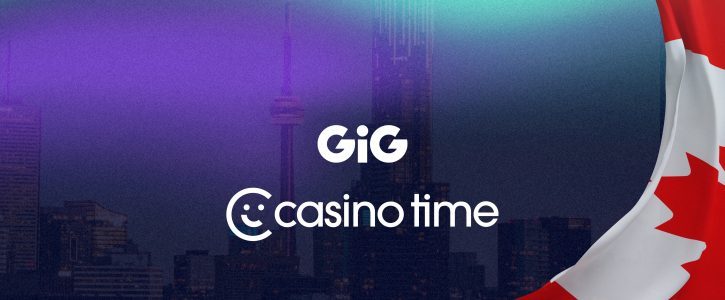 GiG increases Ontario market presence, powering the launch of Casino Time